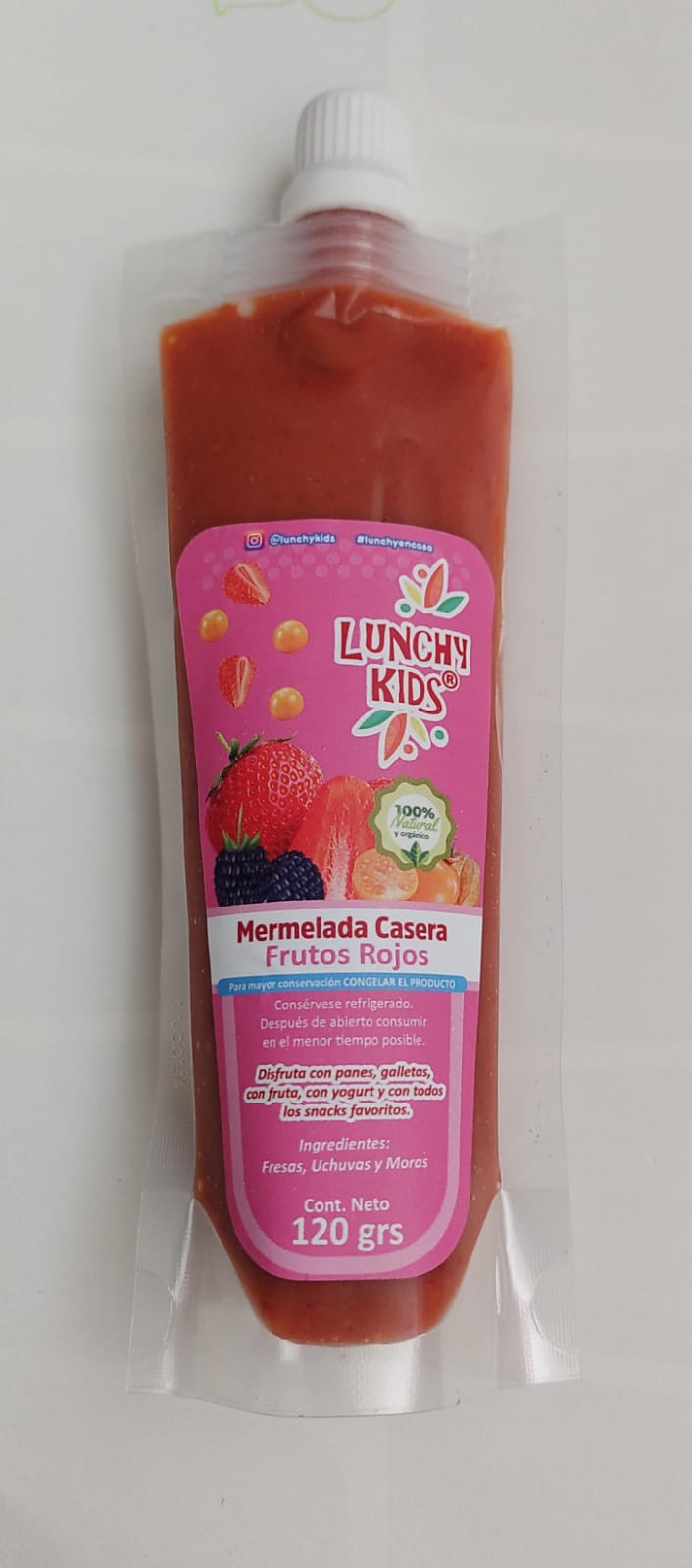 Mermelada de frutos rojos